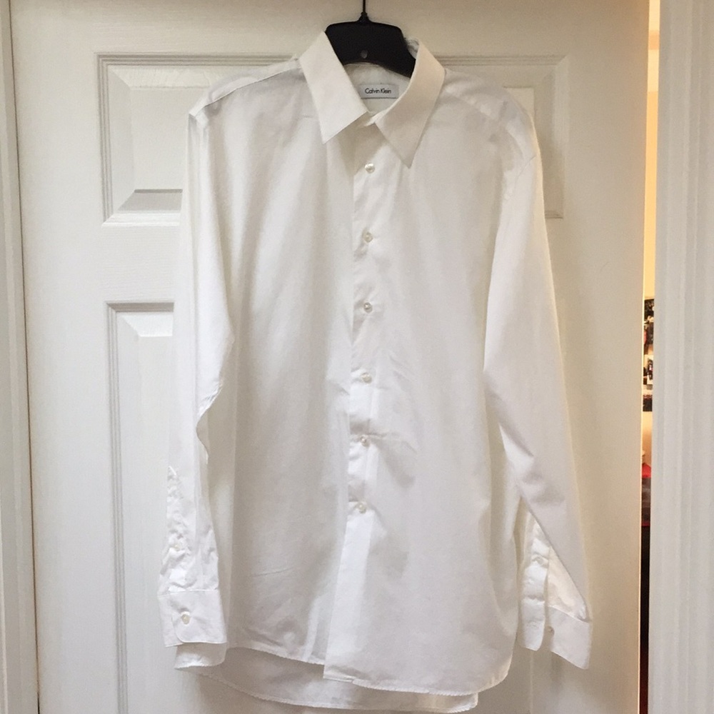 Calvin Klein White Dress Shirt